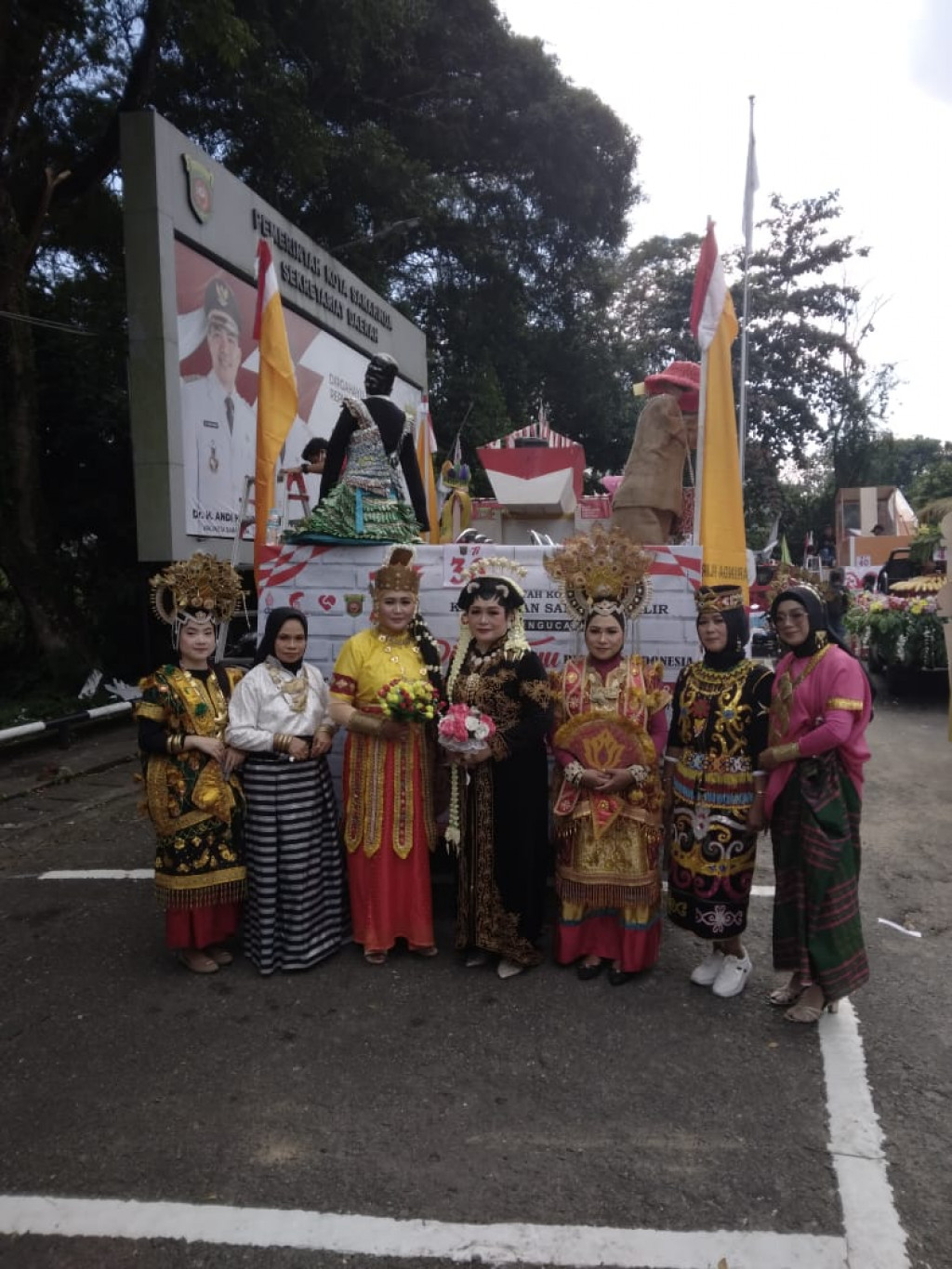 Parade Pawai Pembangunan Dalam Rangka HUT RI Ke-77