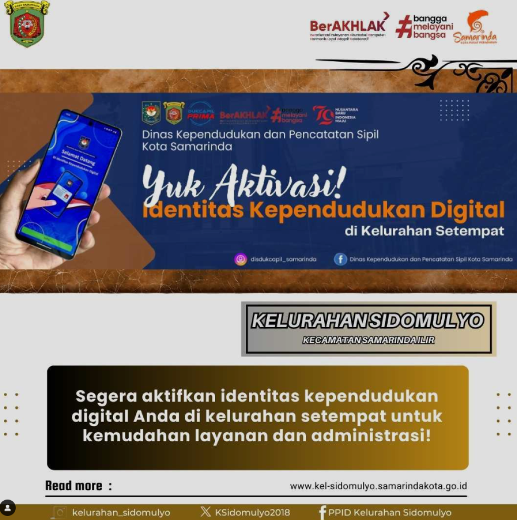Aktivasi Identitas Kependudukan Digital