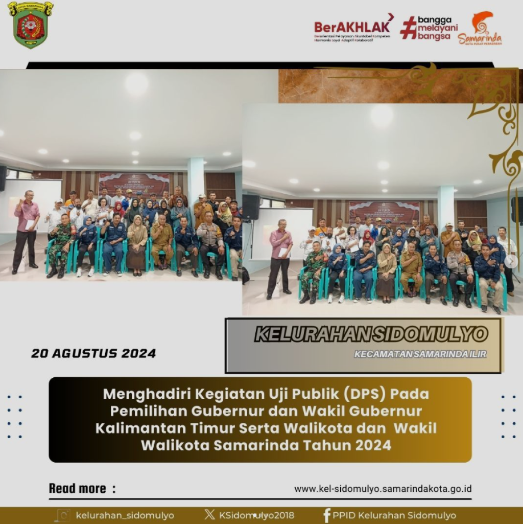 kegiatan uji publik (DPS) PEMILU tahun 2024. (20/08/2024)