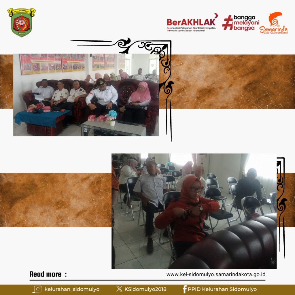 Menghadiri Acara Forum Kota Sehat  (FORKOTS SAMARINDA) di Kantor Kecamatan Samarinda Ilir (04/09/2024