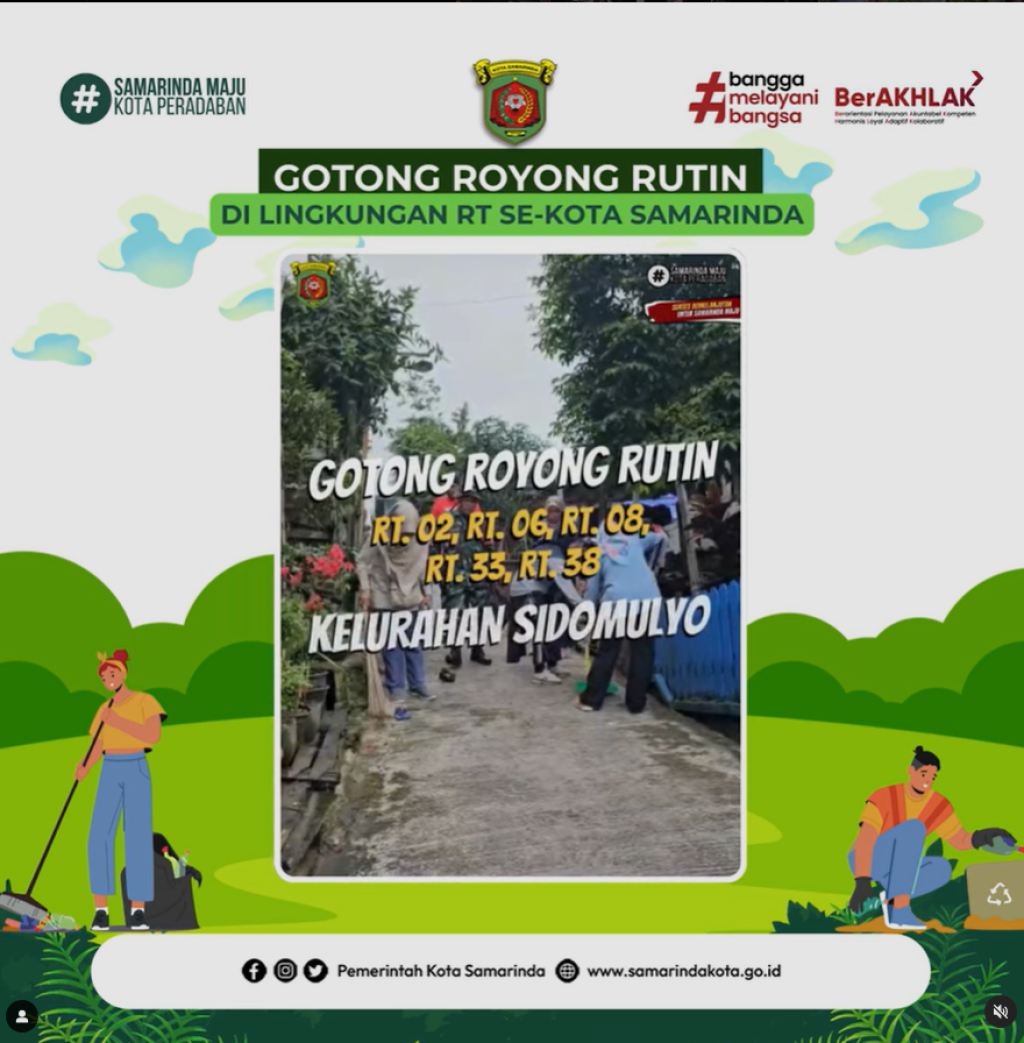 Monitoring Pelaksanaan Kegiatan Gotong Royong Bersama (21/04/2025)