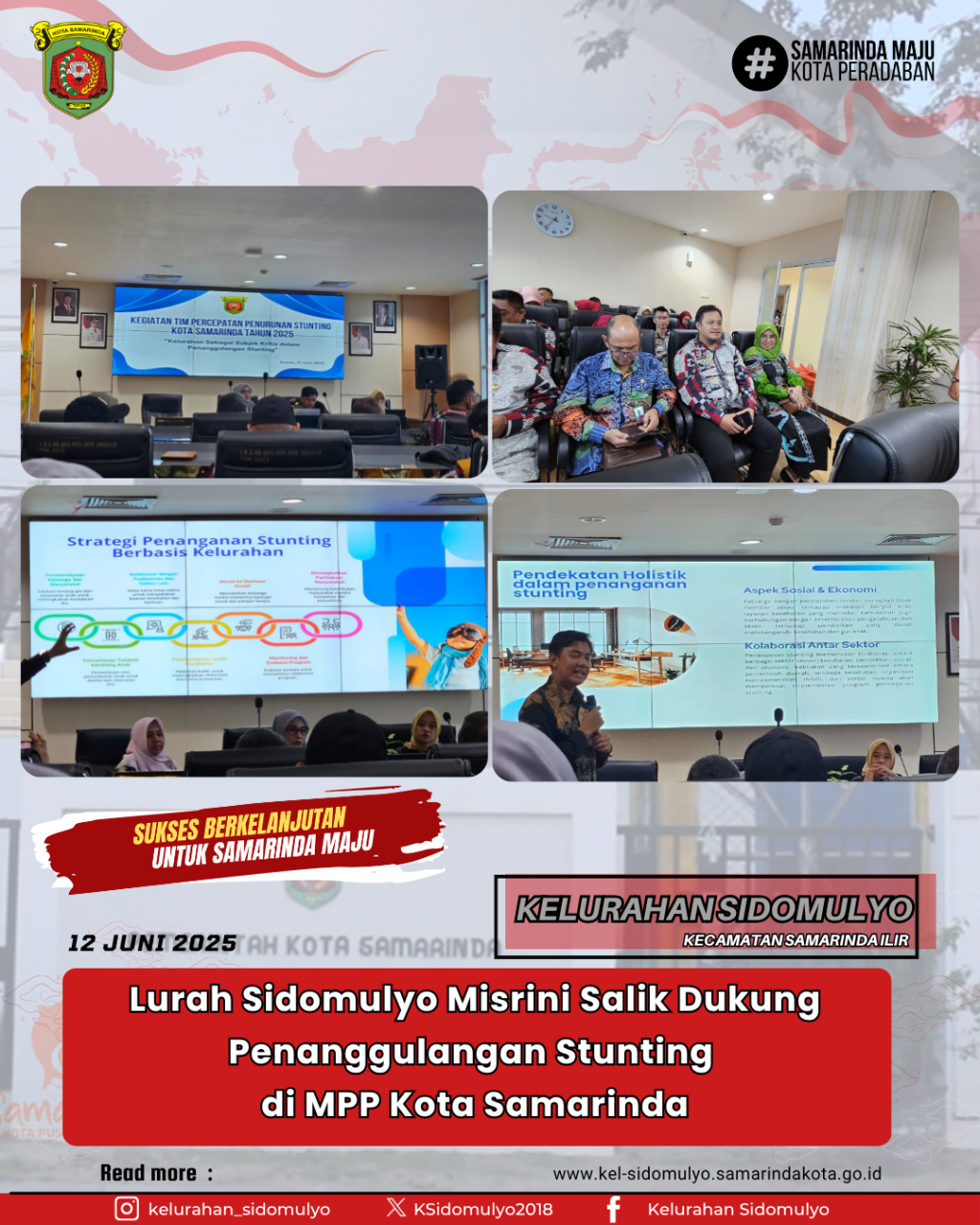 Kegiatan Tim Percepatan Penurunan Stunting Kota Samarinda 2025 (12/06/2025)