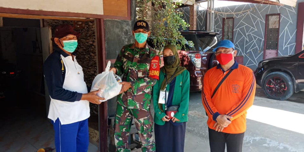 Penyerahan Bantuan Sembako