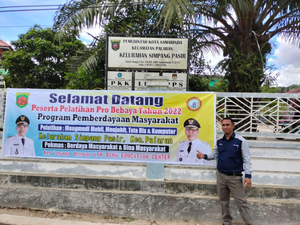 Giat Pembukaan Pelatihan Kursus Mengemudi bersama LPK Bima Education Center Kegiatan Probebaya  Bersama Pokmas Berdaya Masyarakat dan Bina Masyarakat