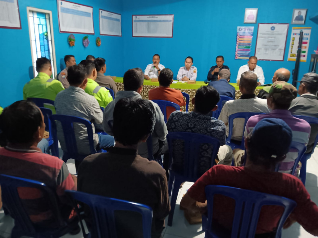 Rakor Keberadaan kelompok tani Pampang Jaya dan Kel. Tani Empang Jaya.
