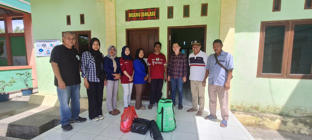 PENYERAHAN SARANA PRASARANA PROBEBAYA TAHUN2023 DI LINGKUNGAN RT KELURAHAN SIMPANG PASIR