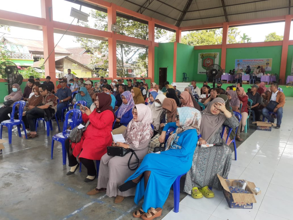 Verifikasi program PTSL kelurahan Simpang Pasir tahun 2023