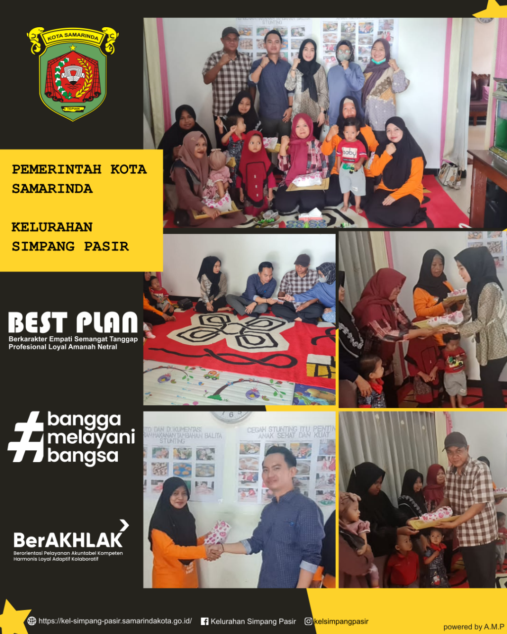 Kegiatan Program Dapur Gizi Stunting di Kelurahan Simpang Pasir!