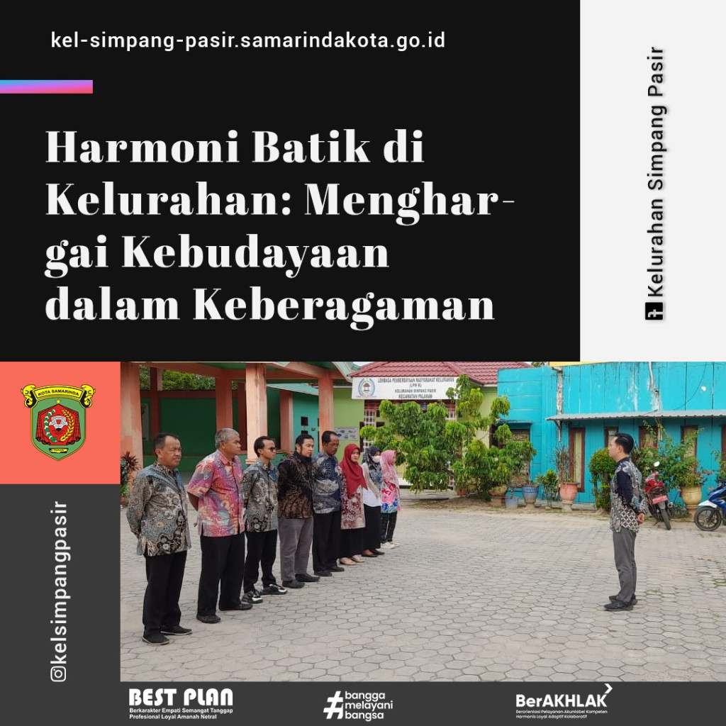 Upacara di saat Batik Nasional