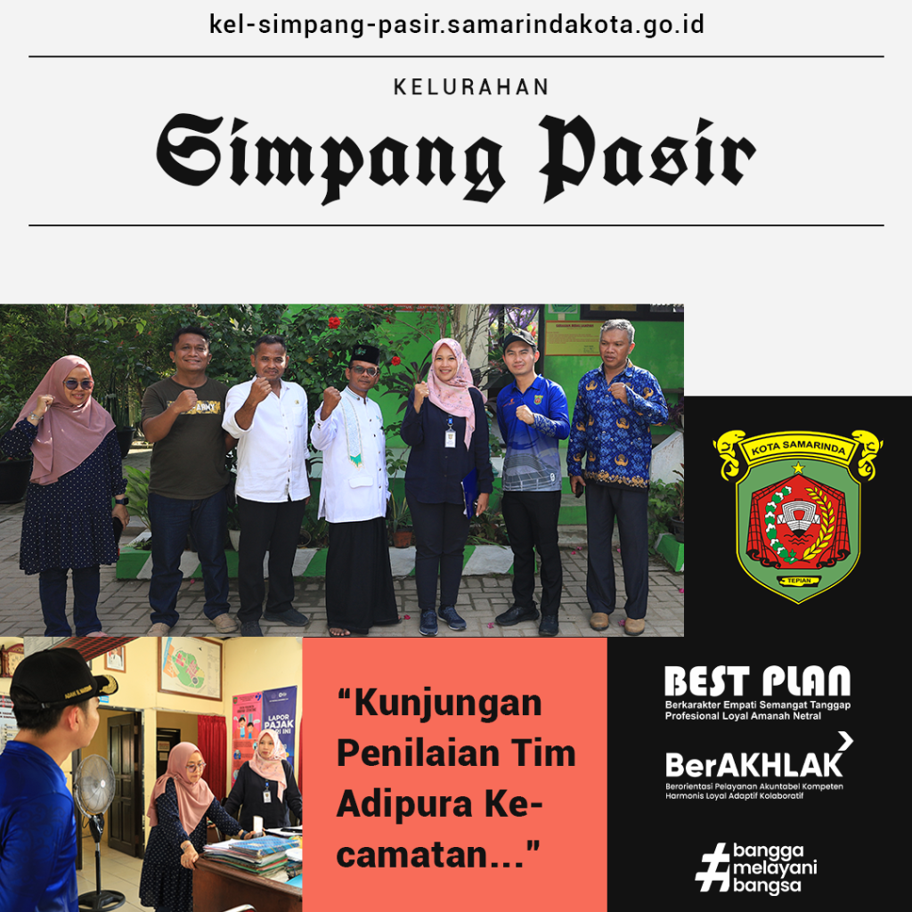 Tim Visitasi E-Monev PPID apresiasi Kelurahan Simpang Pasir
