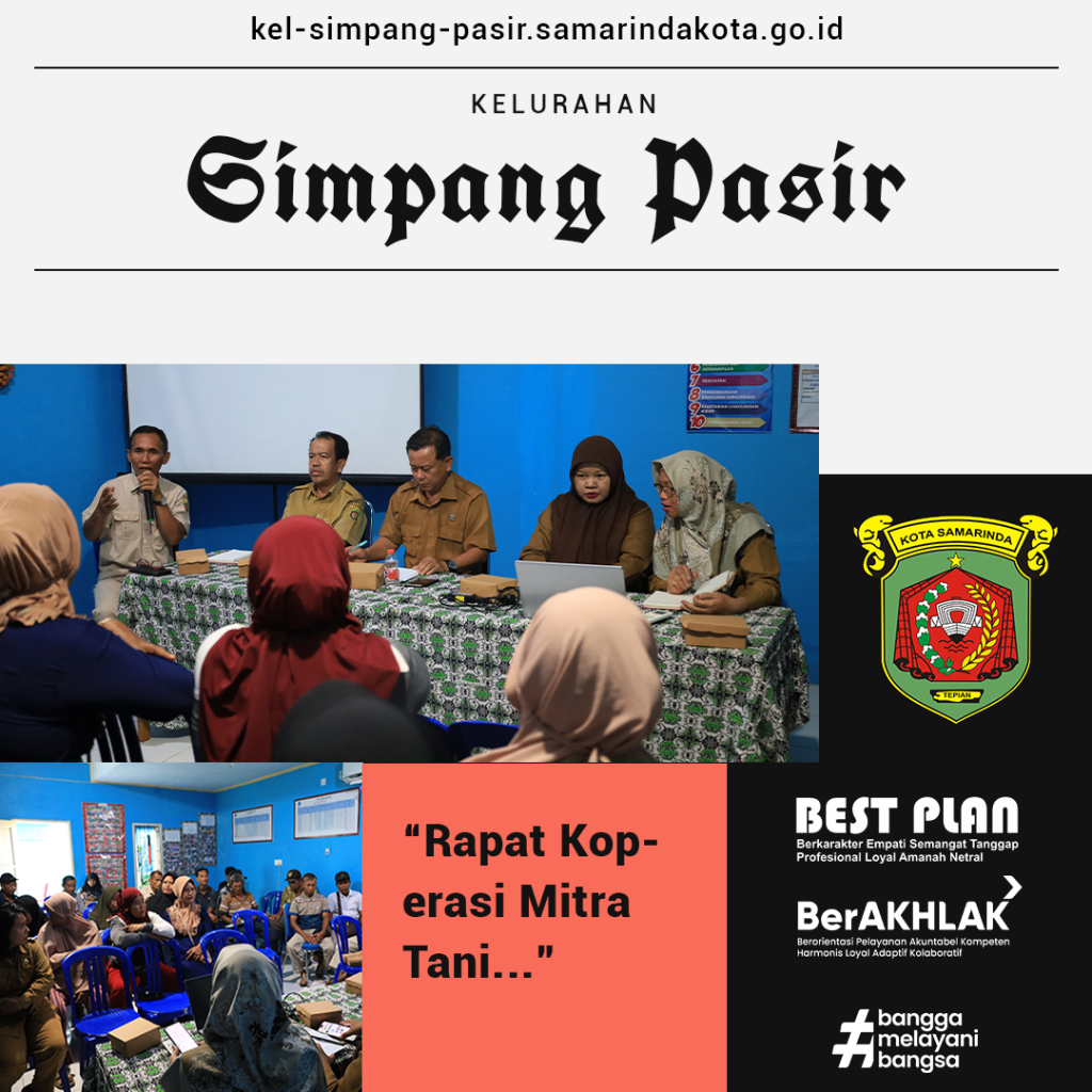 rapat Koperasi Konsumen Mitra Tani
