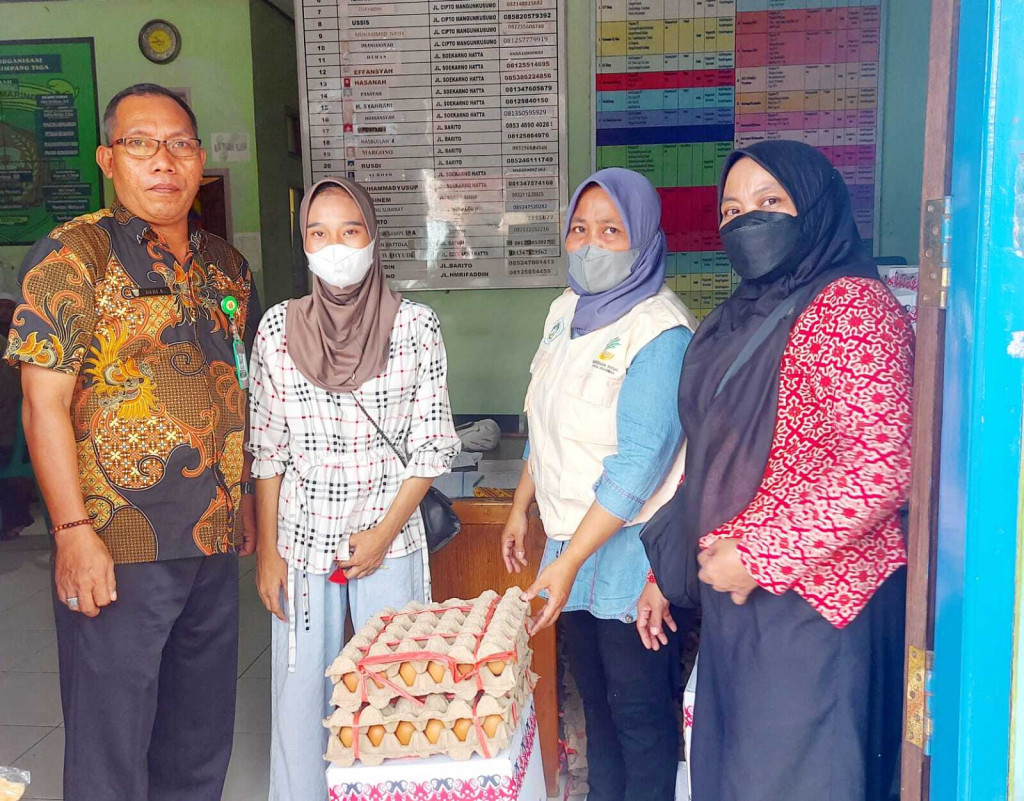 Kegiatan penyaluran bantuan