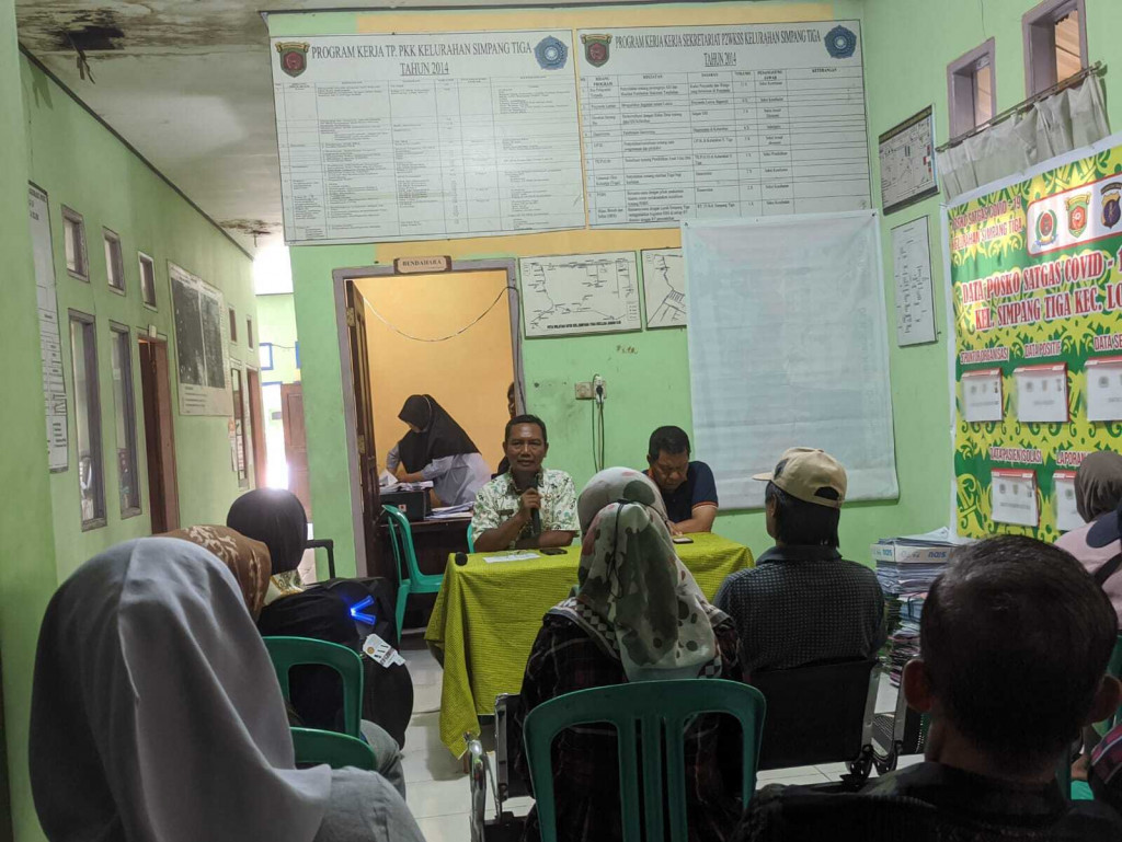 Rapat Fasilitator dengan Pokmas