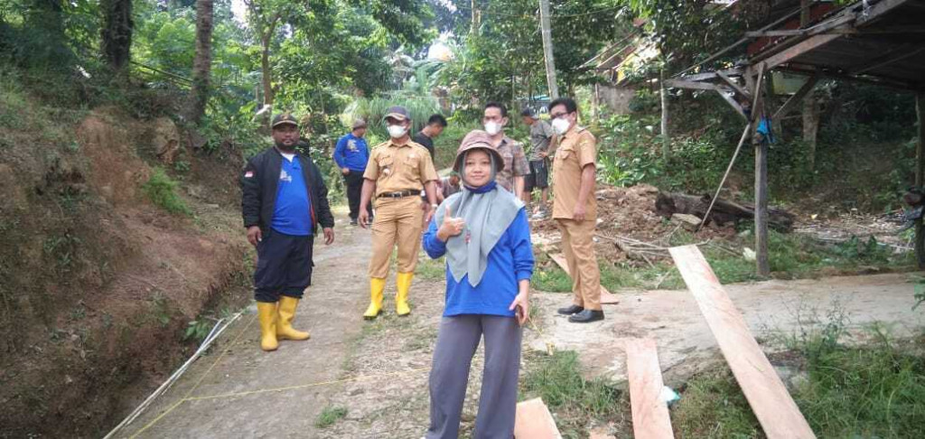 Peninjauan Lapangan Pokmas 1 Nusantara (RT.03.04.05.06.27)