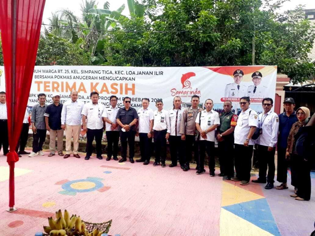 Kegiatan Kunjungan Tim Penilai Probebaya Award Pemkot Samarinda tahun 2022 bidang Infrastruktur.