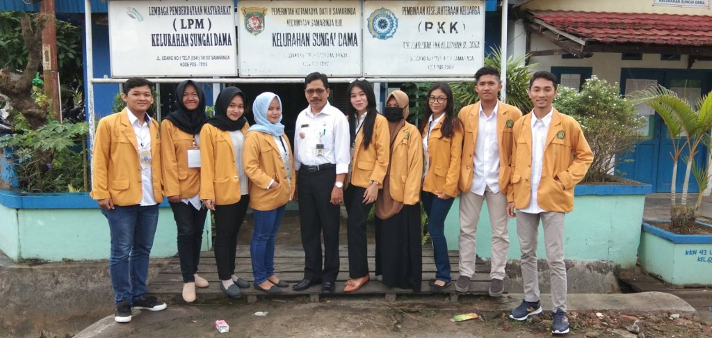 Aktivitas minggu pertama KKN 44 reguler Universitas Mulawarman
