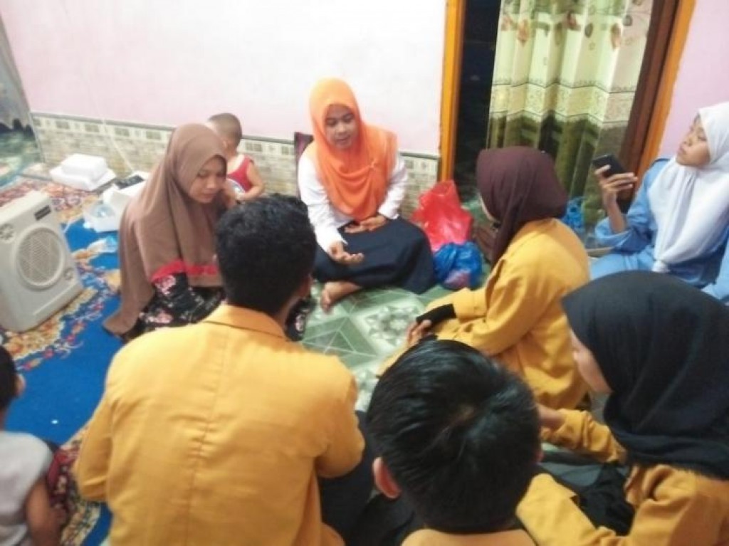 Rapat Pembentukan Pokja (Kelompok Kerja) bersama Kader PKK