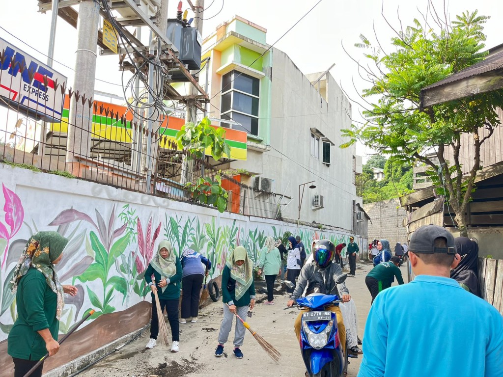 Sinergi 5 Kelurahan untuk mewujudkan lingkungan sungai dama yang bersih dan sehat  di Kecamatan Samarinda Ilir