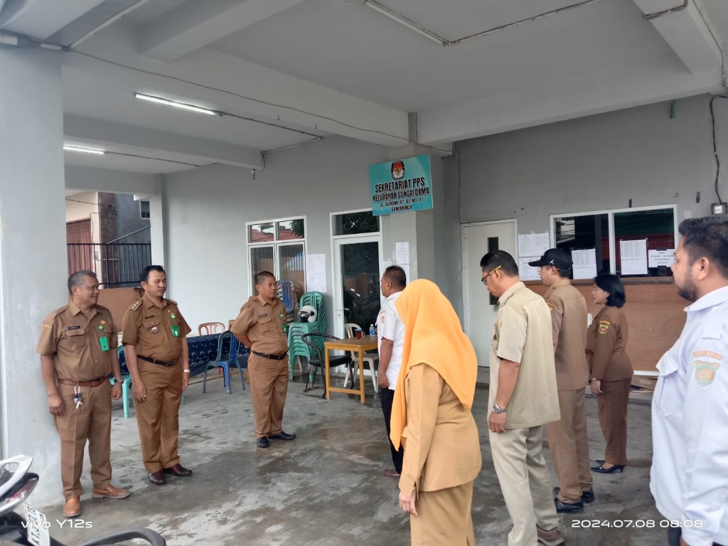 Kegiatan Rutin Apel Pagi di Kelurahan Sungai Dama