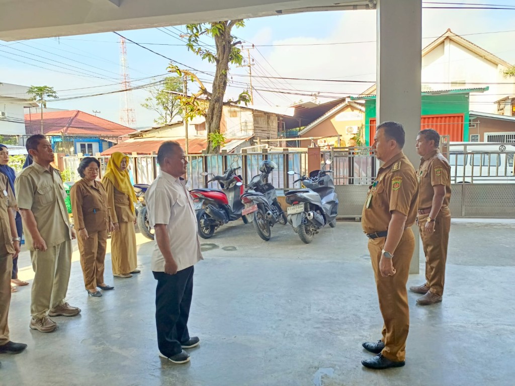 kegiatan rutin apel pagi