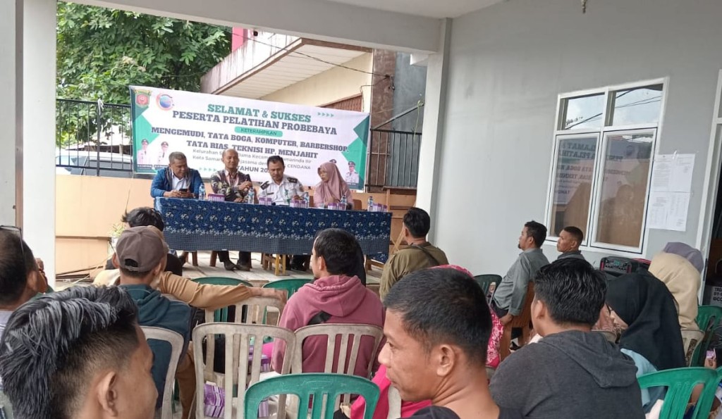Pelatihan Probebaya di Kelurahan Sungai Dama