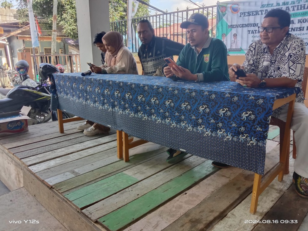 Rapat Pengerjaan Tahap 2 Proyek Probebaya di Kelurahan Sungai Dama