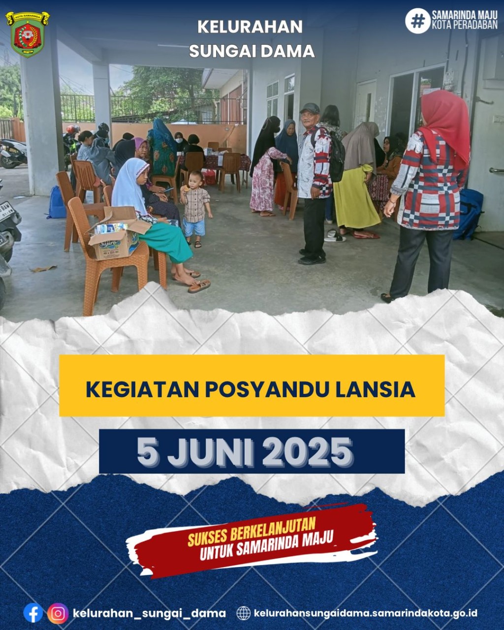 Posyandu Lansia Kelurahan Sungai Dama