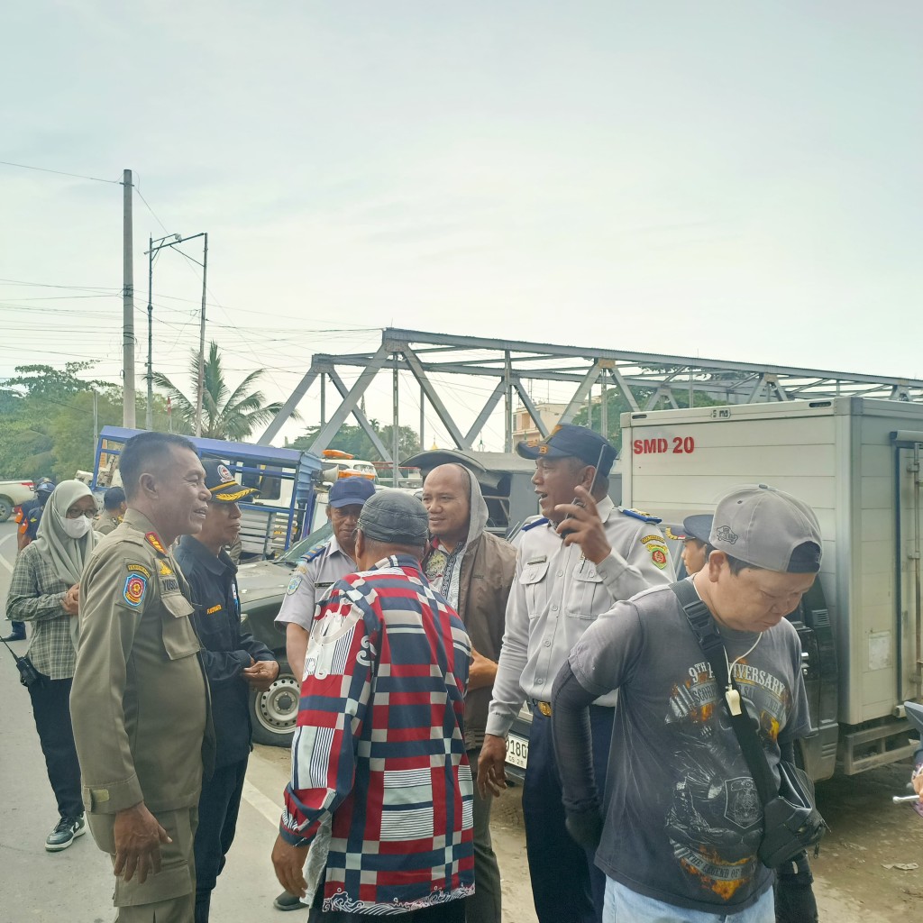 Pendampingan Parkir Liar Kawasan Pasar Sungai Dama