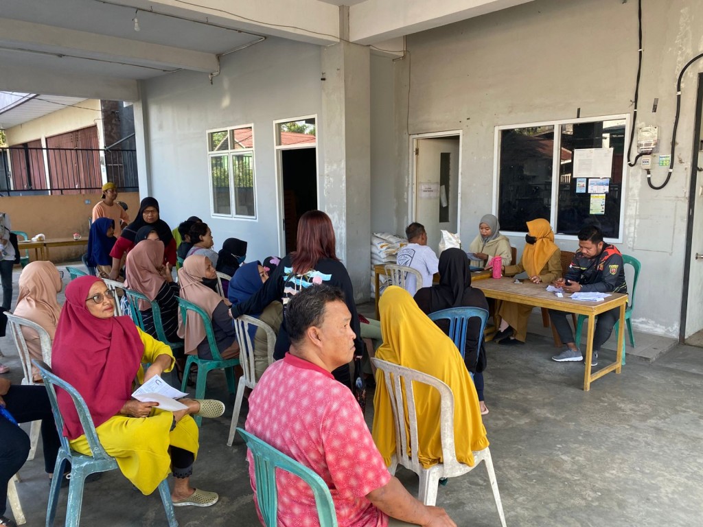 Distribusi Banpang di Kelurahan Sungai Dama Tahun 2025 Hari Pertama