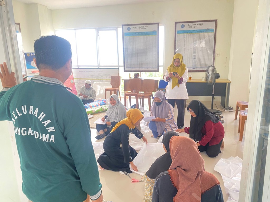Kegiatan Probebaya Pelatihan Fardhu Kifayah Di Kelurahan Sungai Dama H-2