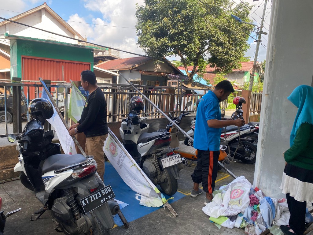 Giat Jum'at Kelurahan Sungai Dama "Senam Bersama Dan Persiapan 17 Agustus