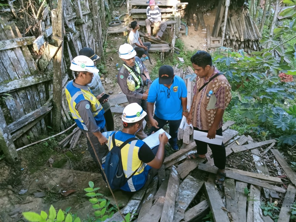 Pengukuran Tanah Warga Di RT 33