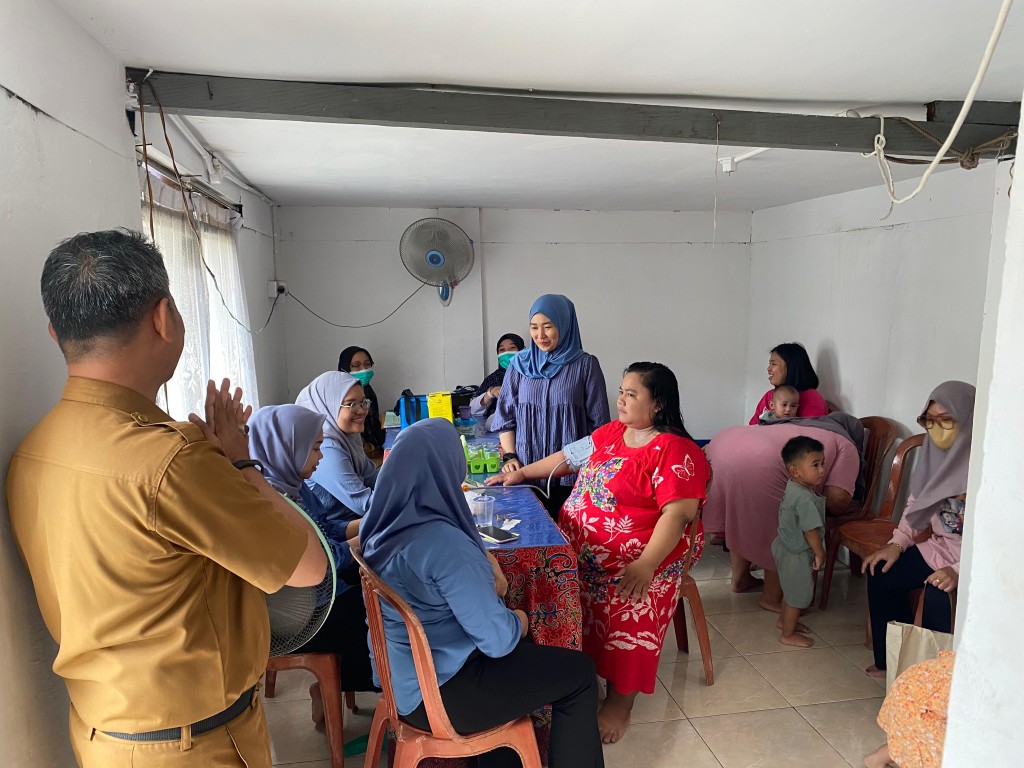 Peninjauan Posyandu Kenanga 2 Di RT,13,14,15,16