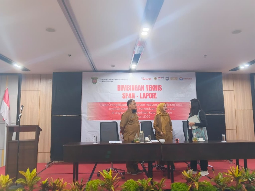 Staf Kelurahan Kelurahan Sungai Dama Ikut Bimtek SP4N-LAPOR!