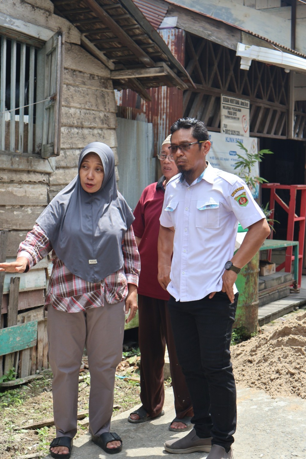 Monitoring Probebaya Tahap 2 di RT.15 dan 16 di Jalan. Pesut Kelurahan Sungai Dama