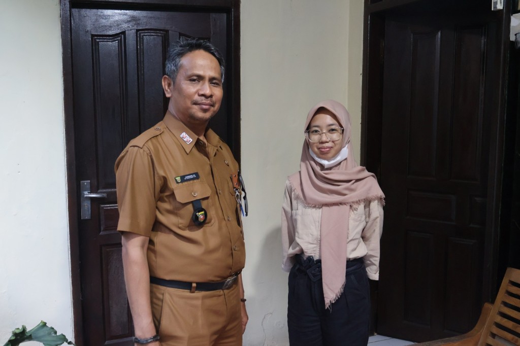 Mendatangi Rumah Warga Yang Akan Diberikan Kompensasi di Jl. Kakap Rt. 19