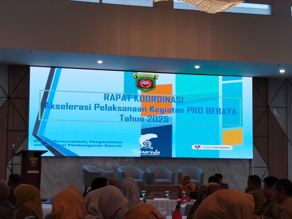 Lurah Sungai Dama Hadiri Rakor Probebaya Evaluasi Realisasi Triwulan IV Tahun 2025