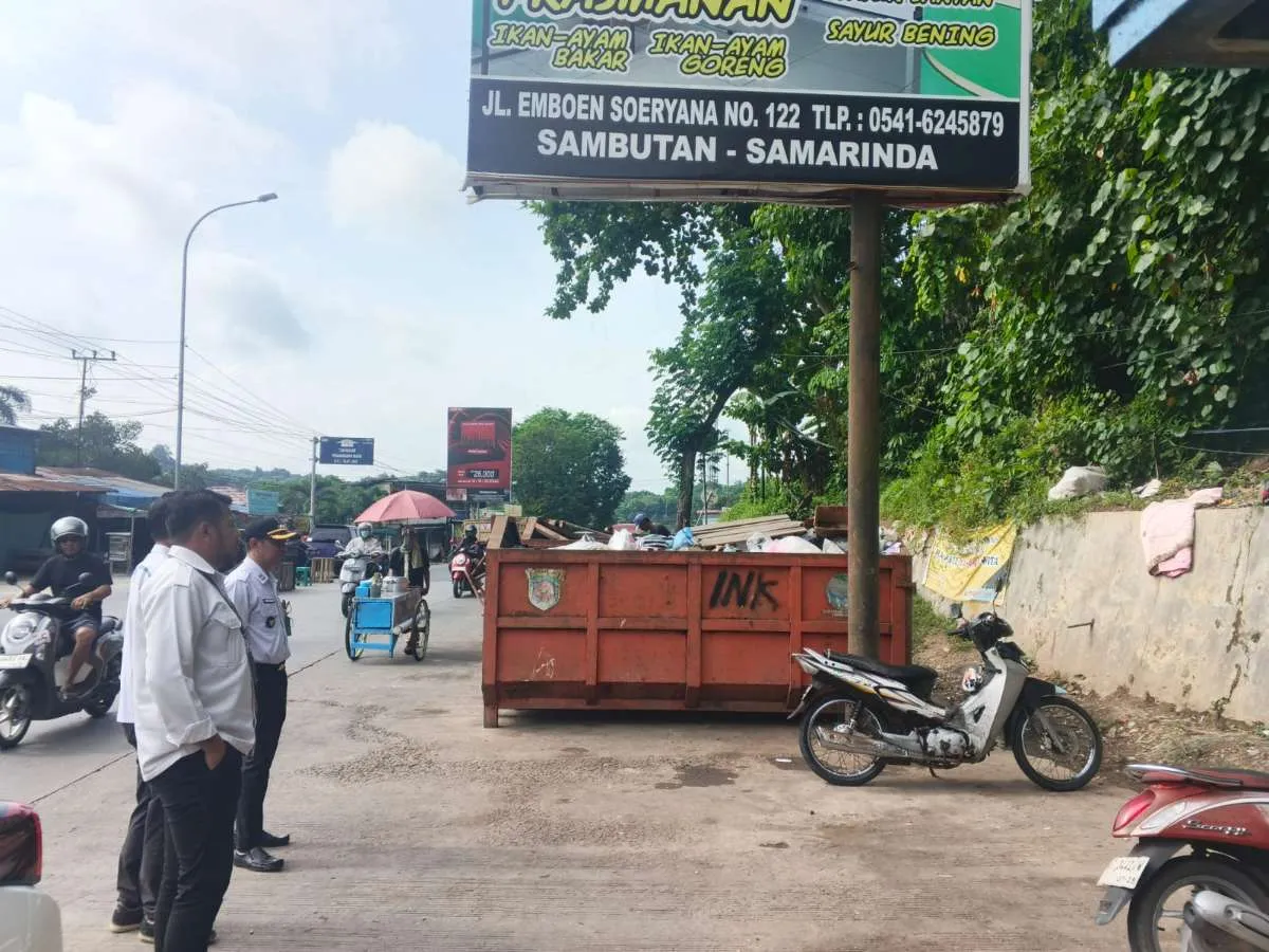 Lurah Sungai Dama Monitoring TPS Gunung Mangga