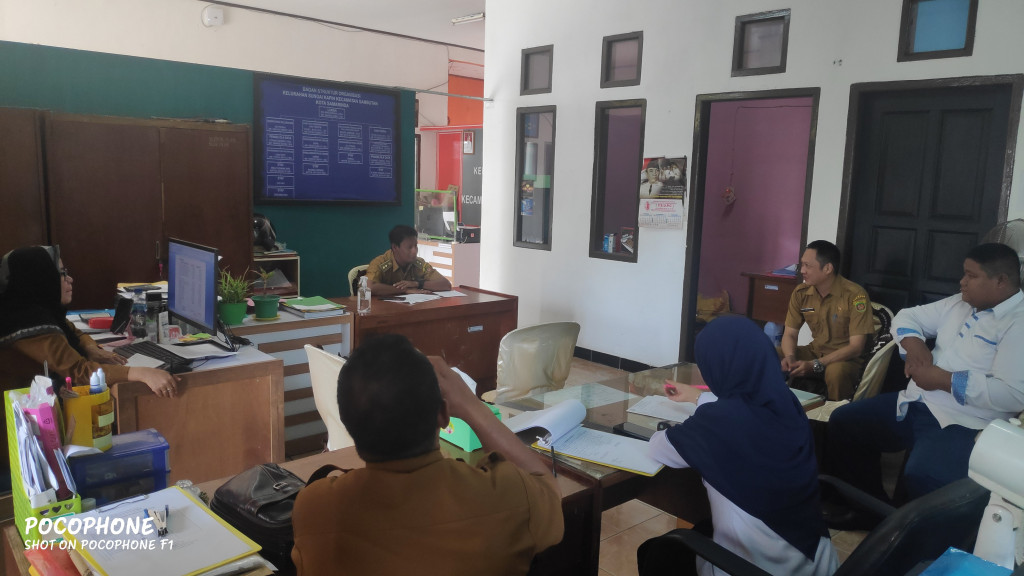 Pendataan Penerima 500 Sertifikat tanah program PTSL Kelurahan Sungai Kapih