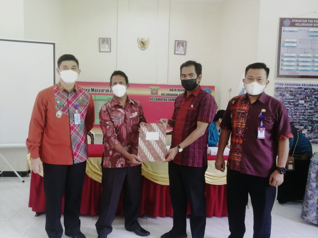 Serah Terima Jabatan Lurah Sungai Kapih