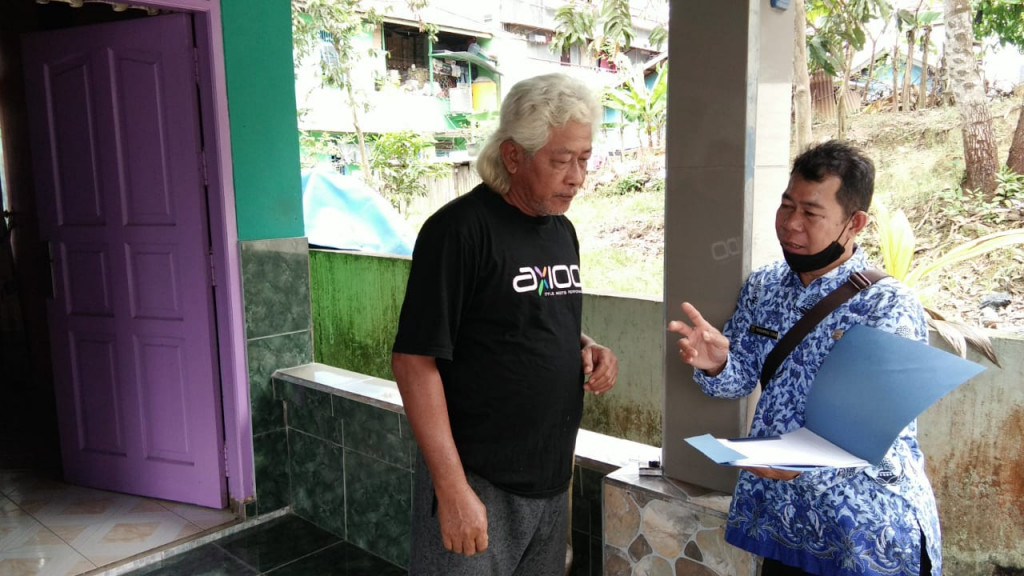 Pendataan Lansia Kelurahan sungai Kapih
