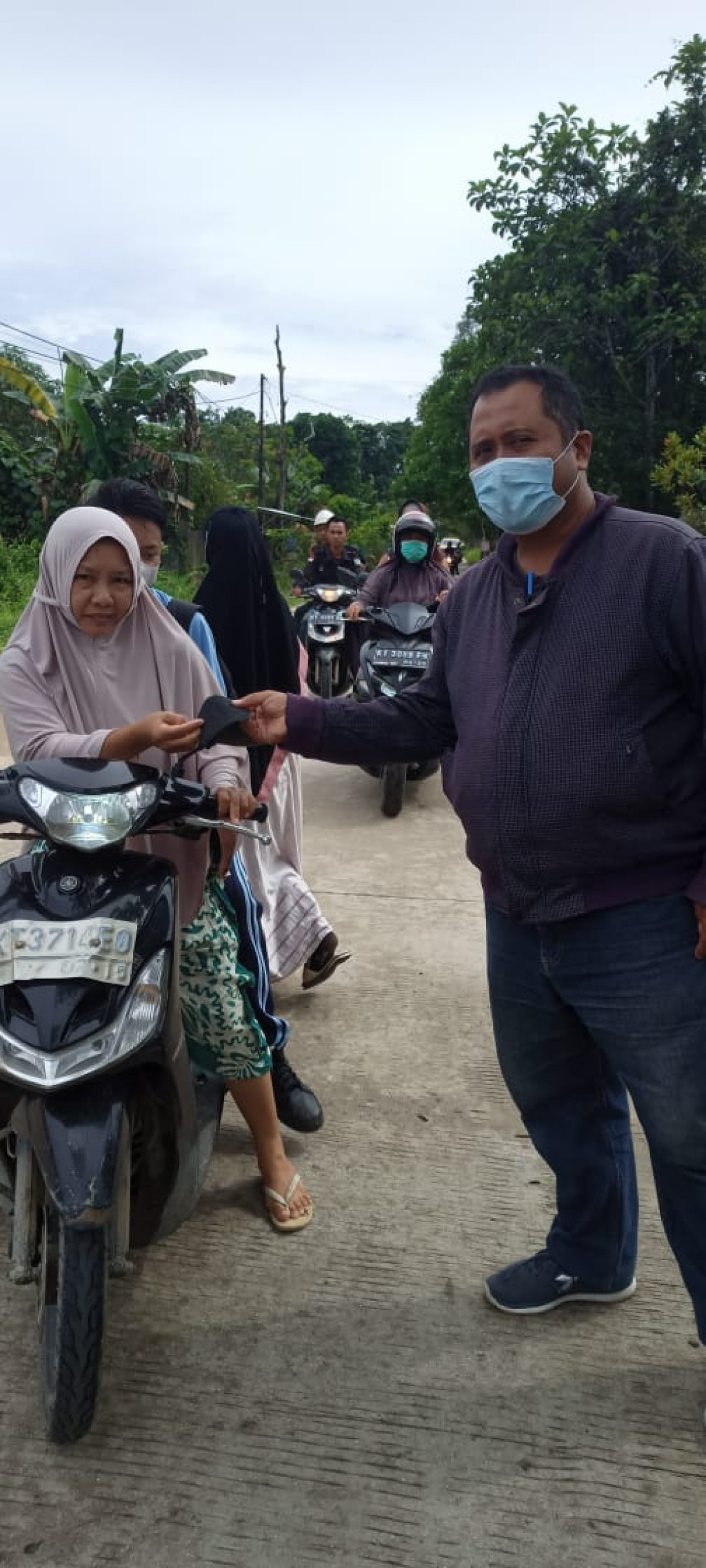 Pembinaan Prokes Kelurahan Sungai Kapih
