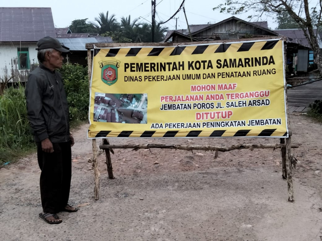 60 Tahun Jembatan rusak, Kini diperbaiki