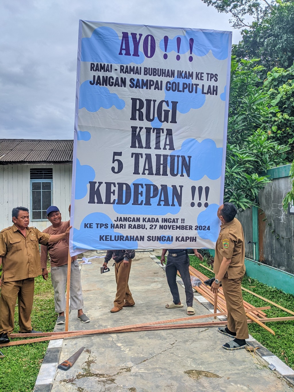 Kegiatan Kelurahan Sungai kapih Selasa Tanggal 10 September 2024.