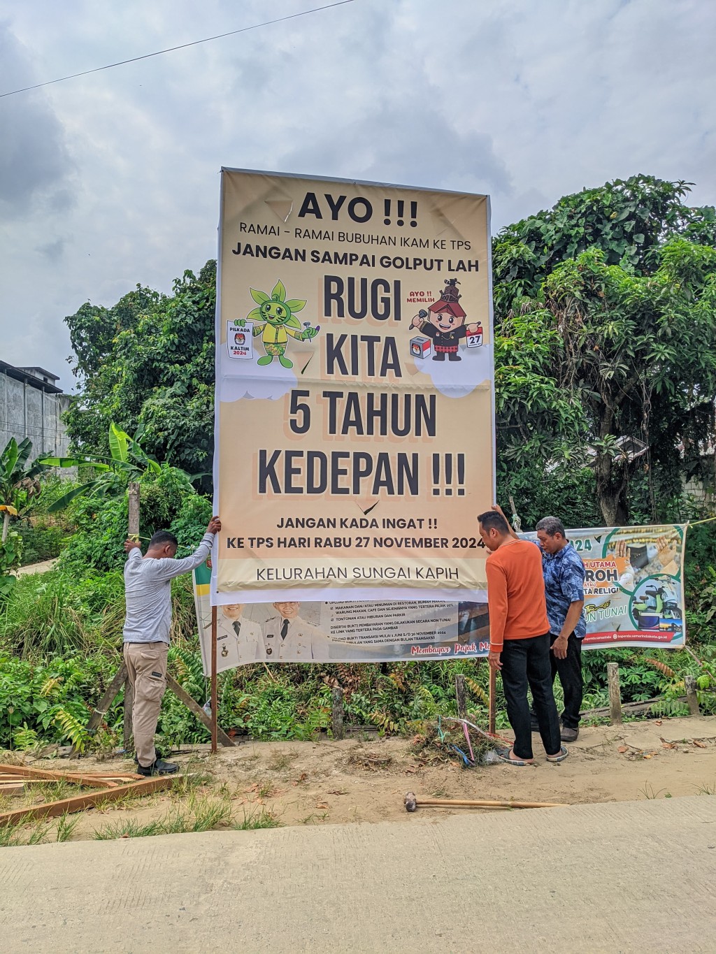 Kegiatan Kelurahan Sungai kapih Jumat Tanggal 20 September 2024