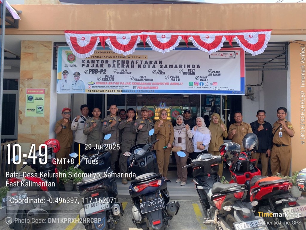 Kegiatan Kelurahan Sungai kapih hari Selasa tanggal 29 Juli 2025