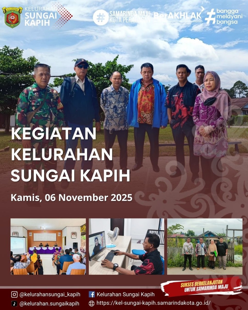 Kegiatan Kelurahan Sungai Kapih, Kamis 6 November 2025
