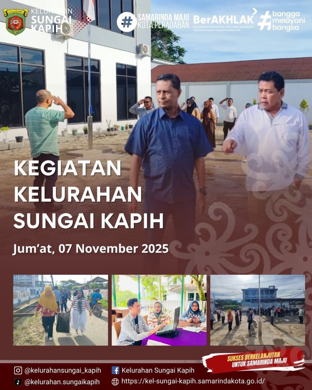 Kegiatan Kelurahan Sungai Kapih, Jumat 7 November 2025