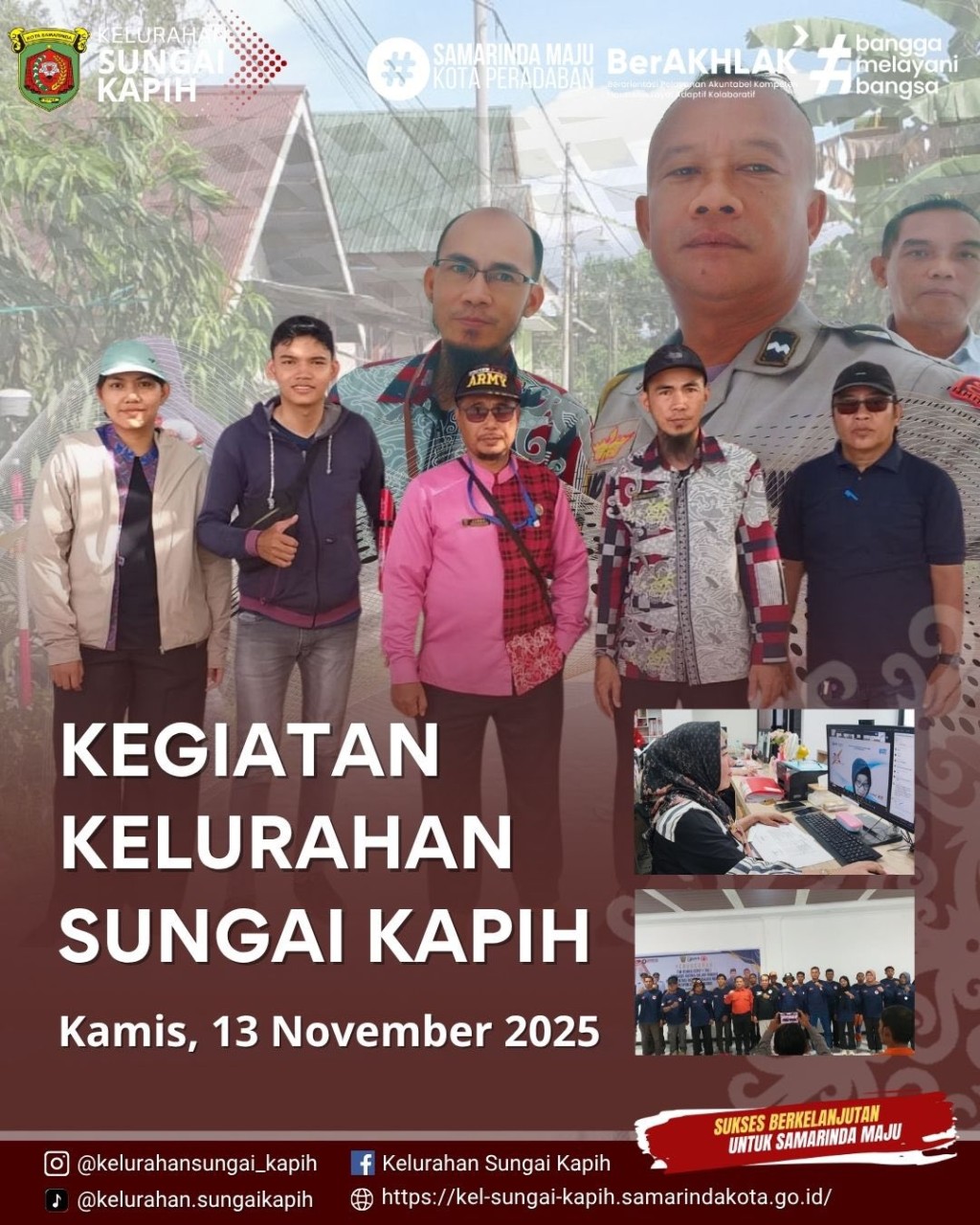 Kegiatan Kelurahan Sungai Kapih, Kamis 13 November 2025