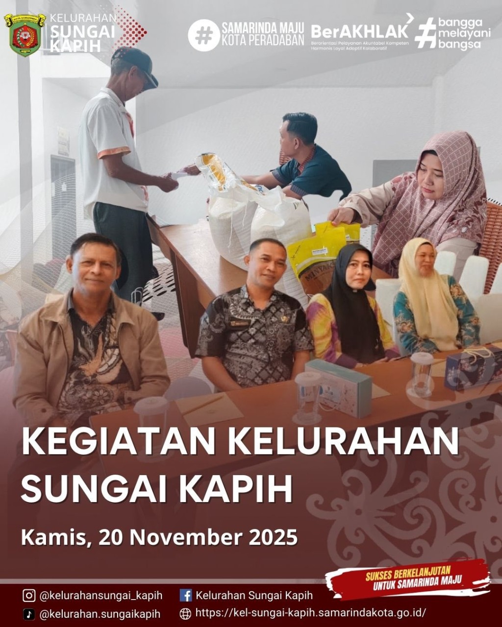 Kegiatan Kelurahan Sungai Kapih, Kamis 20 November 2025